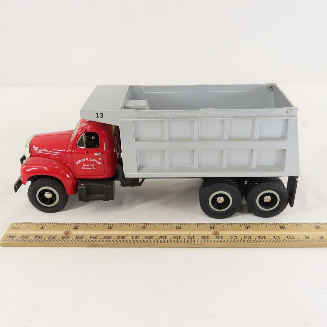 1st Gear C. Leffler 1960 Mack Model B61 Dump Truck - 2