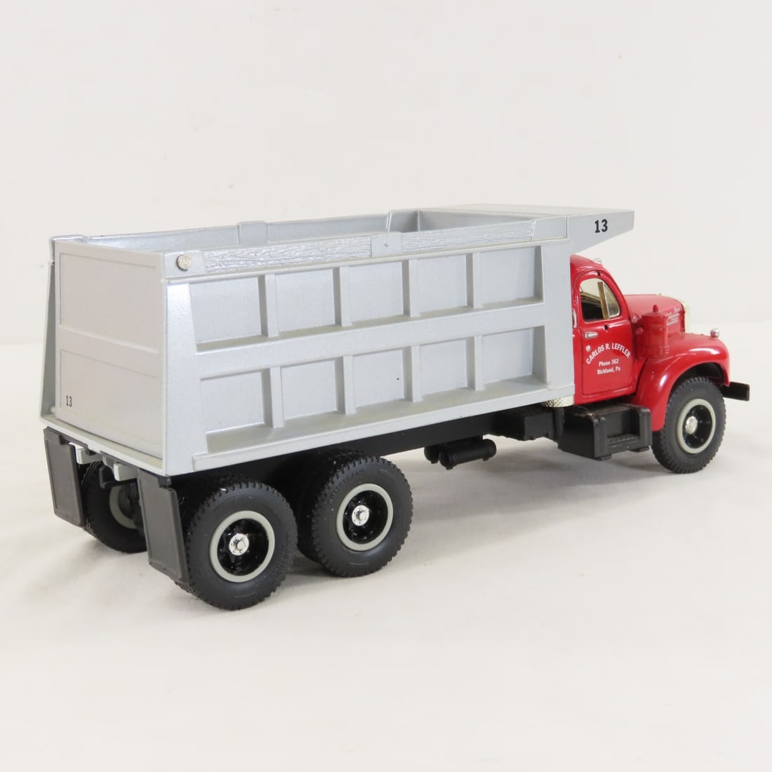 1st Gear C. Leffler 1960 Mack Model B61 Dump Truck - 5