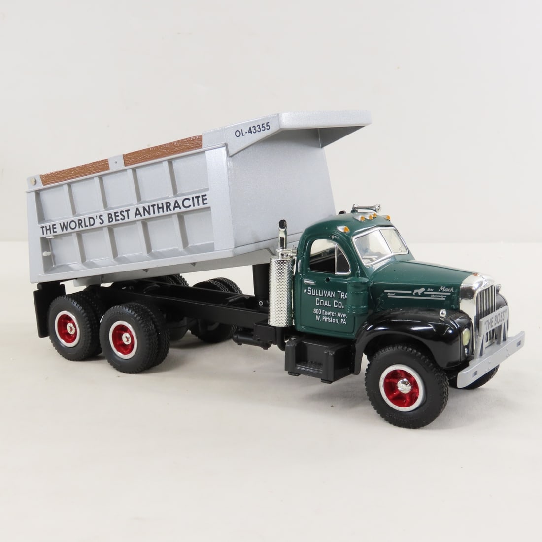 1st Gear Sullivan 1960 Mack Model B61 Dump Truck - 9