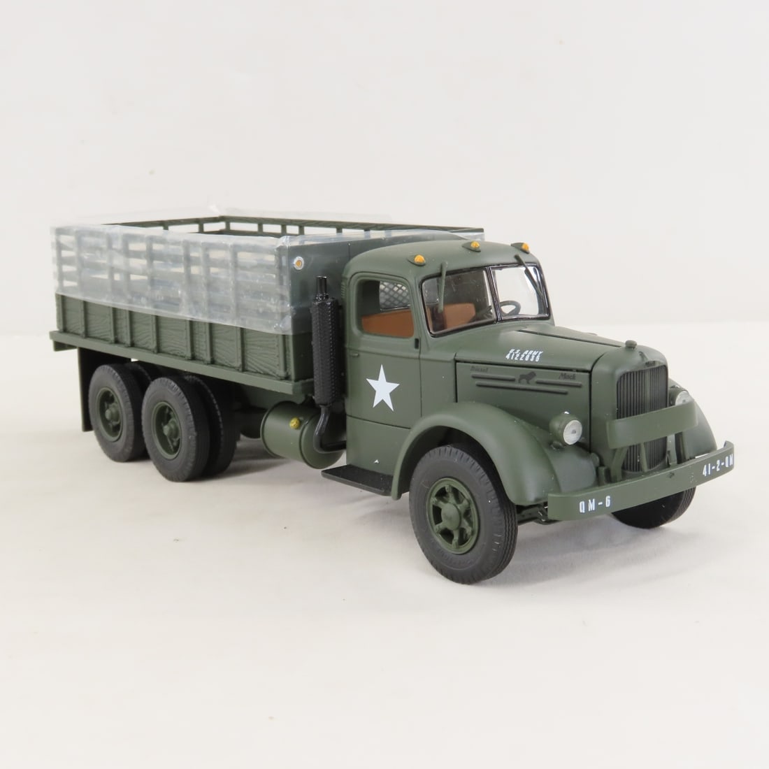 1st Gear 1:34 US Army Mack L Model Stake Truck - 7