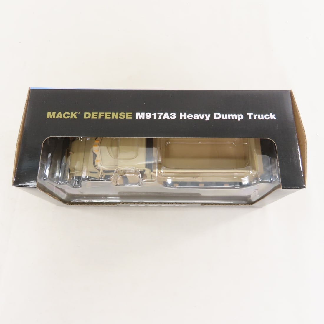 1st Gear 1:50 Mack Defense M917A3 Tan Dump Truck - 7