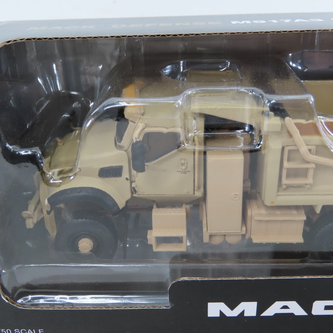 1st Gear 1:50 Mack Defense M917A3 Tan Dump Truck - 8