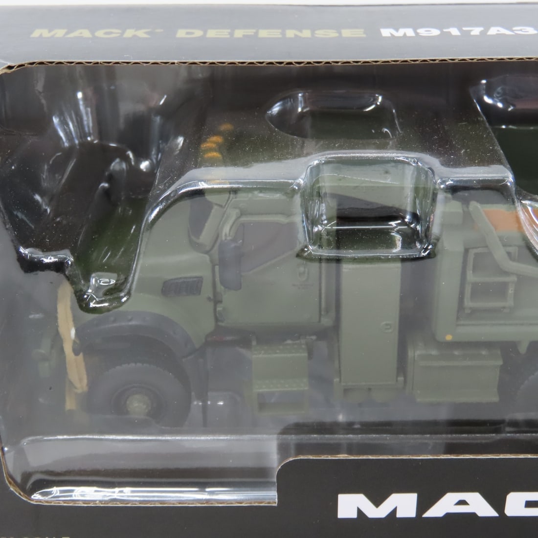 1st Gear 1:50 Mack Defense M917A3 Green Dump Truck - 7