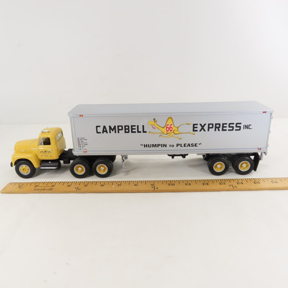 1st Gear Campbell 1959 INTL RF200 Tractor Trailer - 2
