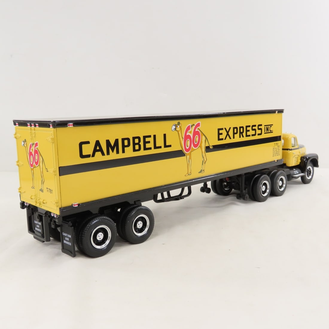 1st Gear 1:34 Campbell Exp INTL Tractor Trailer - 5
