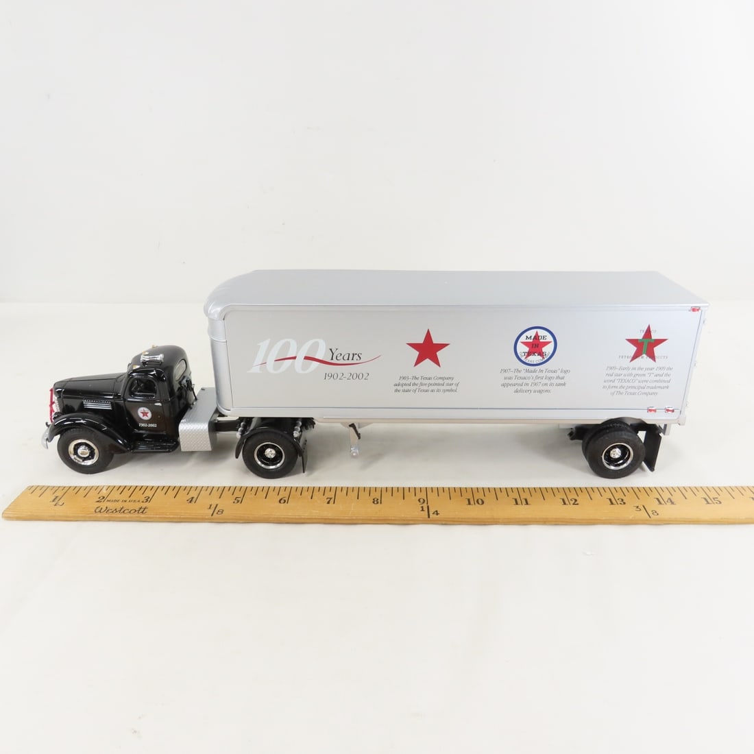 1st Gear Texaco 1949 INTL KB10 Tractor Trailer - 2
