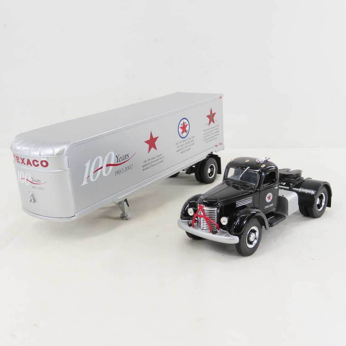 1st Gear Texaco 1949 INTL KB10 Tractor Trailer - 9