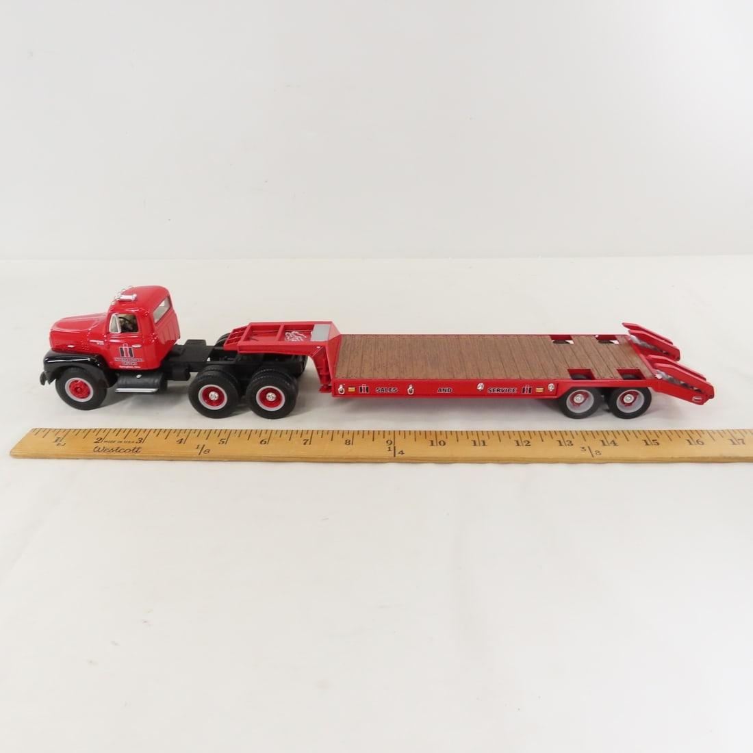 1st Gear 1959 International Tractor Lowboy Trailer - 2