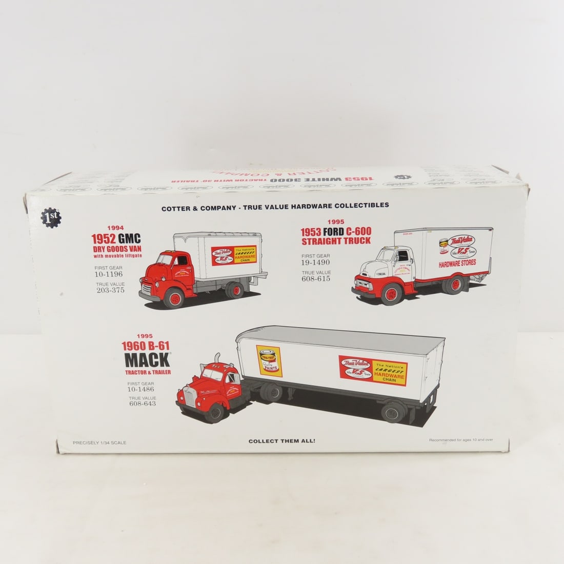 1st Gear True Value 1953 White 3000 Cab & Trailer - 8