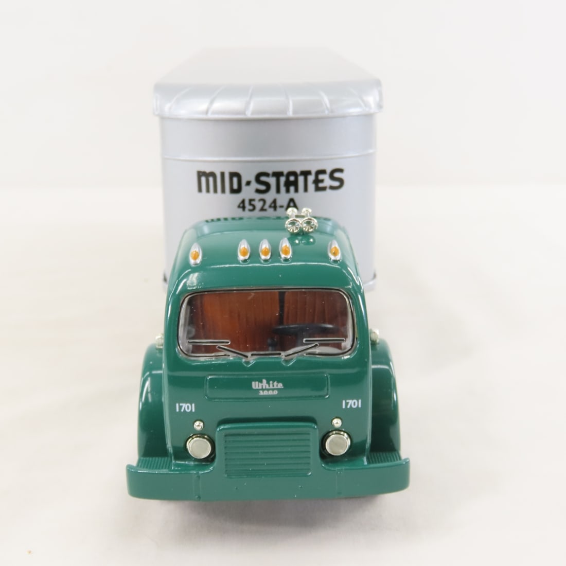 1st Gear Mid States 1953 White 3000 Cab & Trailer - 8