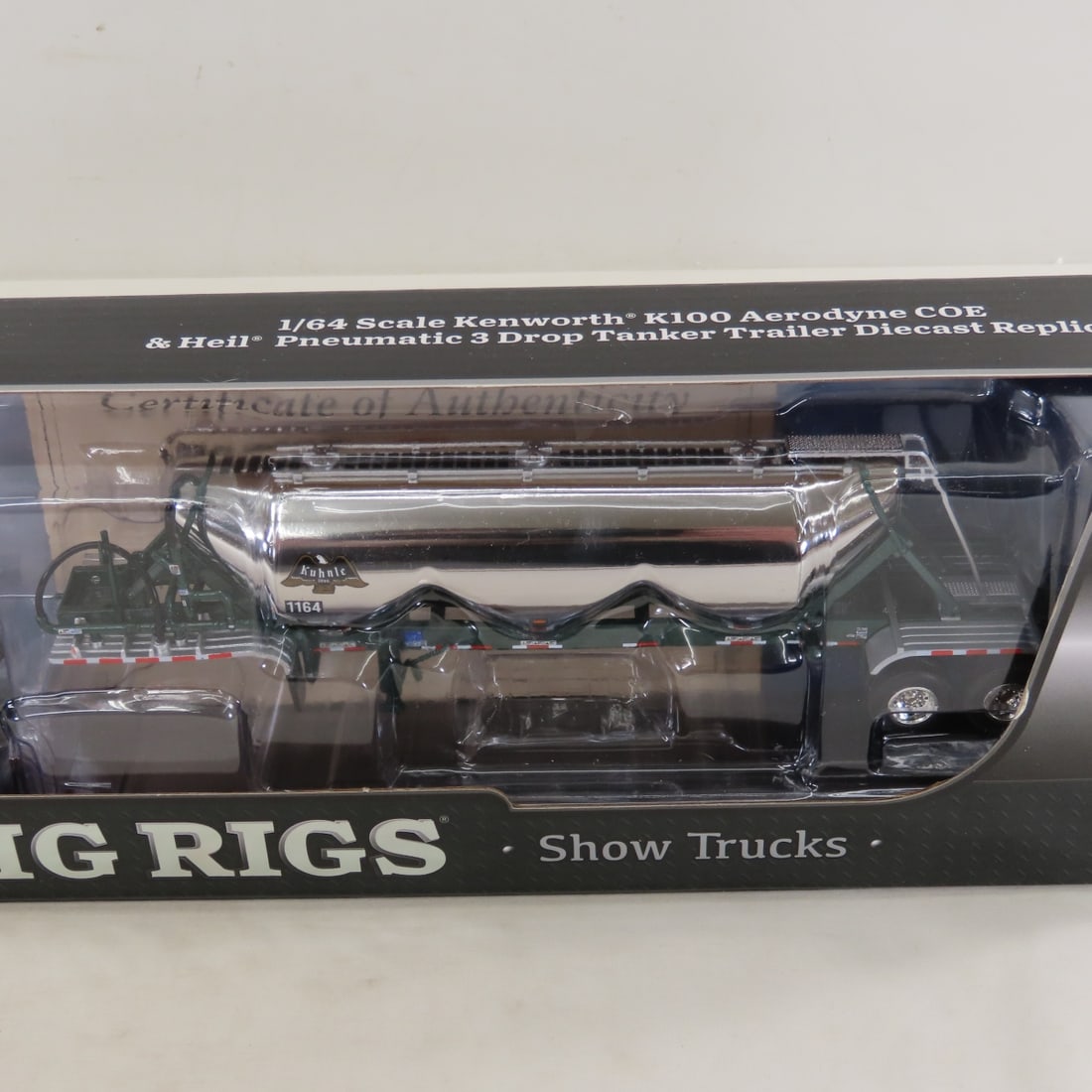 1st Gear 1:64 Kuhnle Kenworth K100 Tanker Trailer - 9