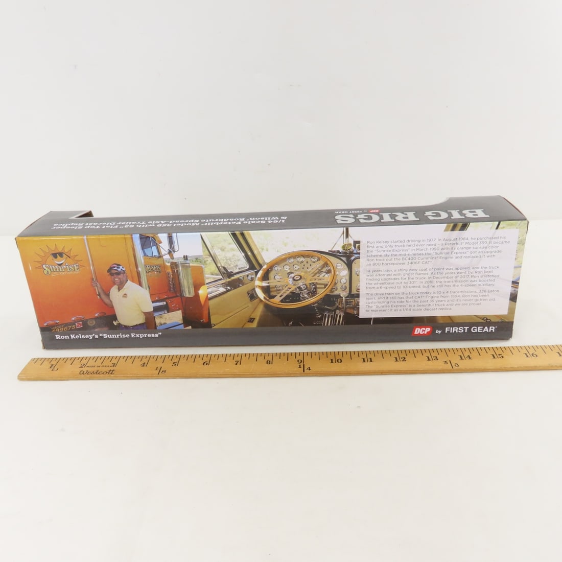1st Gear 1:64 Kelsey Peterbilt 359 Sleeper/Trailer - 4