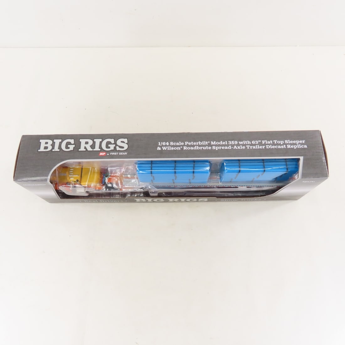 1st Gear 1:64 Kelsey Peterbilt 359 Sleeper/Trailer - 7