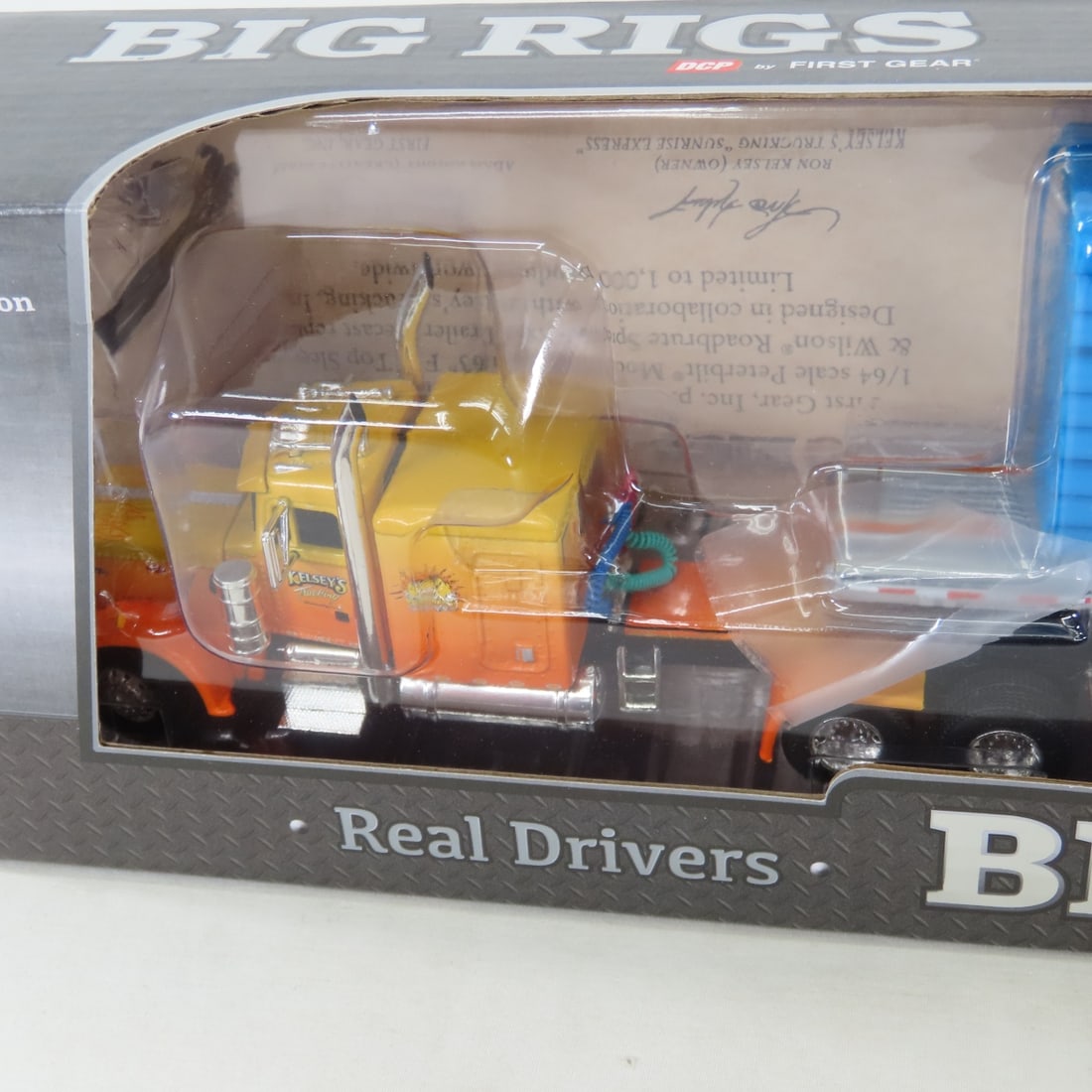 1st Gear 1:64 Kelsey Peterbilt 359 Sleeper/Trailer - 8