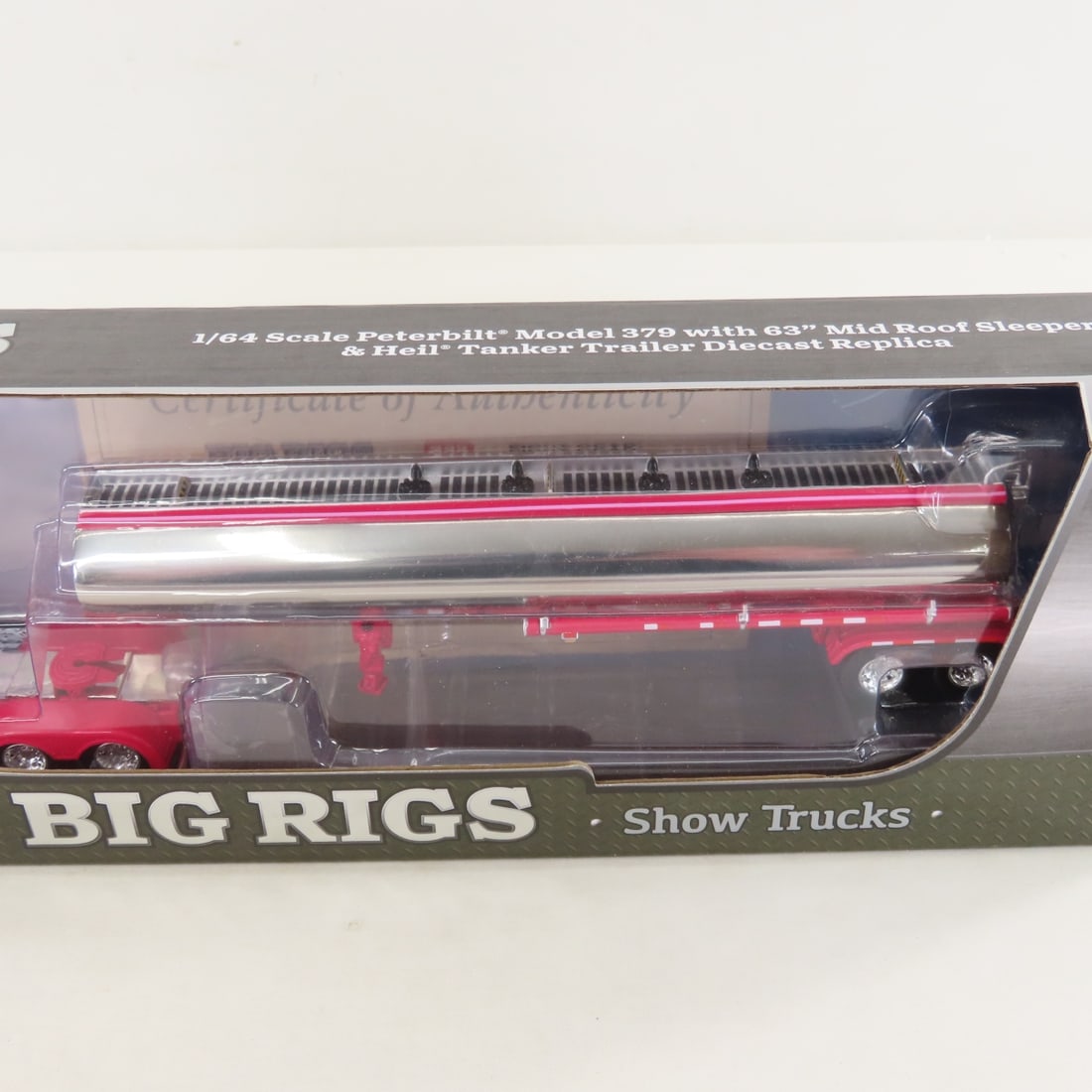 1st Gear 1:64 J. Cool Peterbilt 379 Sleeper Tanker - 8