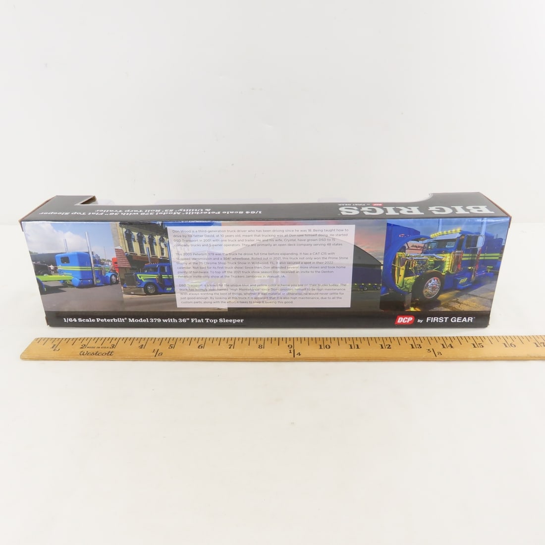 1st Gear 1:64 DSD Transport Peterbilt 379 Trailer - 4