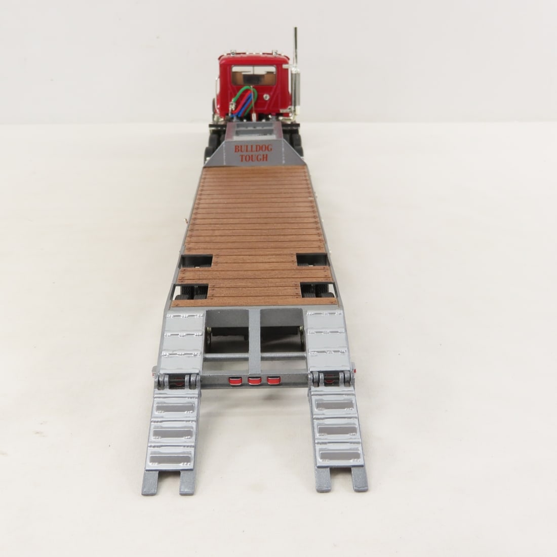 1st Gear 1:34 Mack Granite Tractor, Lowboy Trailer - 4