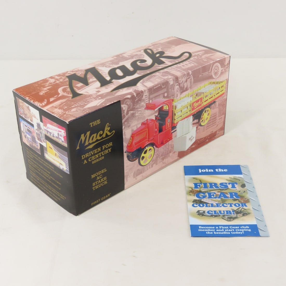 1st Gear 1:34 Mack AC Stake Truck, Embroidered Hat - 12