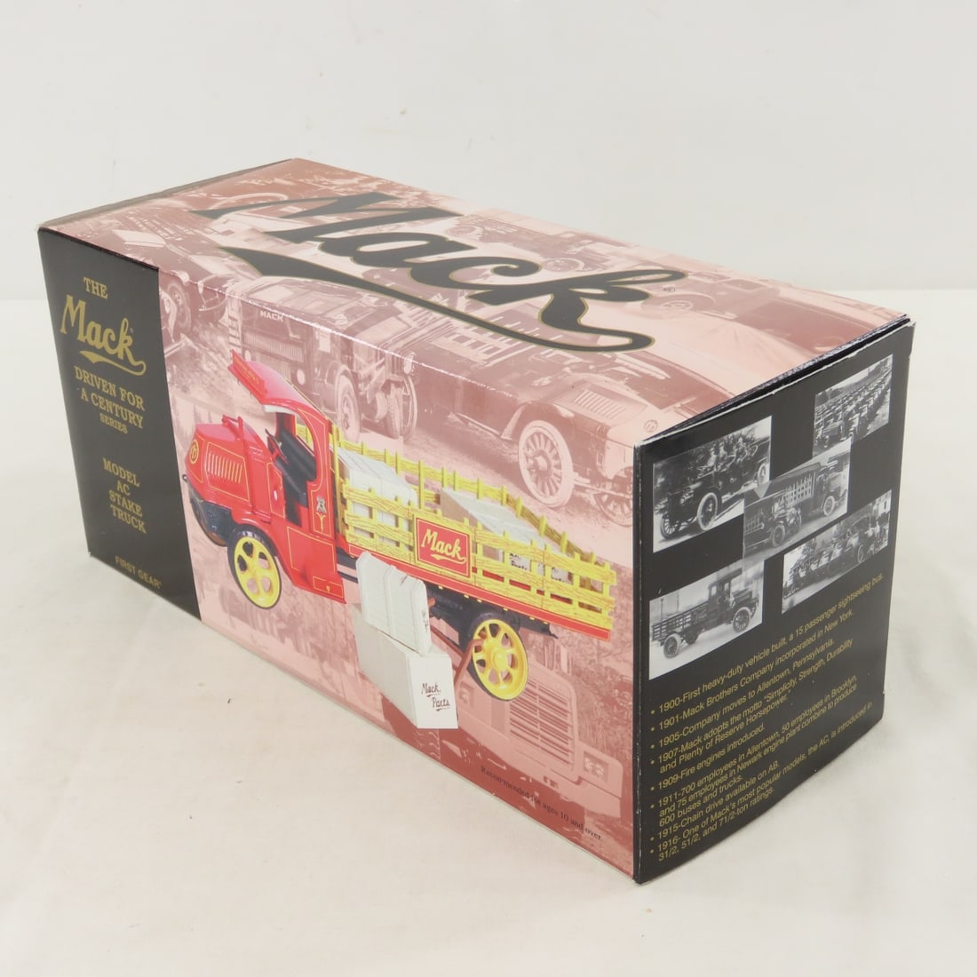 1st Gear 1:34 Mack AC Stake Truck, Embroidered Hat - 14
