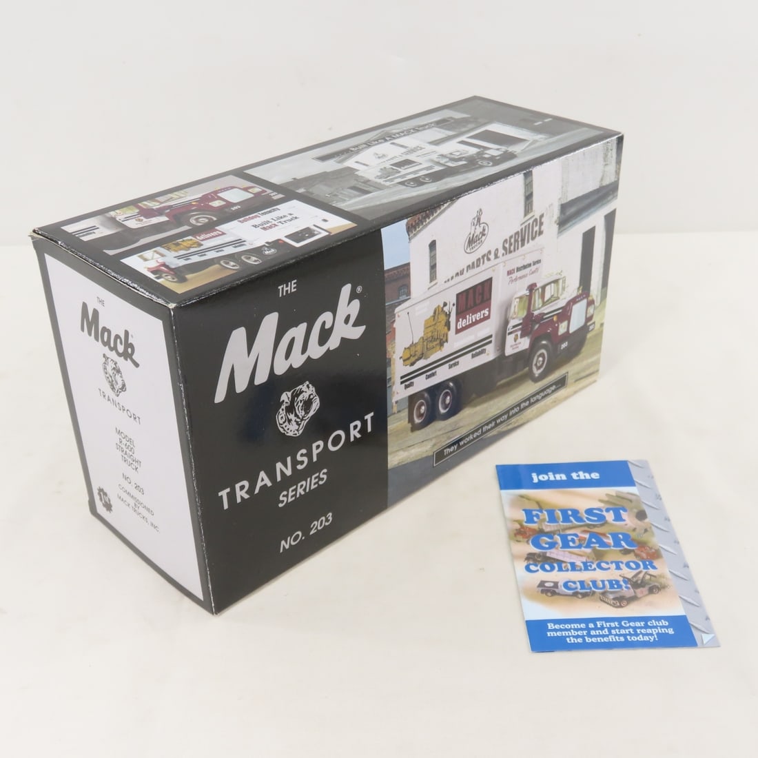 1st Gear 1:34 Mack Straight Truck, Embroidered Hat - 13