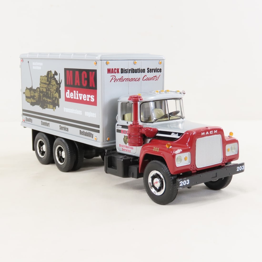 1st Gear 1:34 Mack Straight Truck, Embroidered Hat - 7