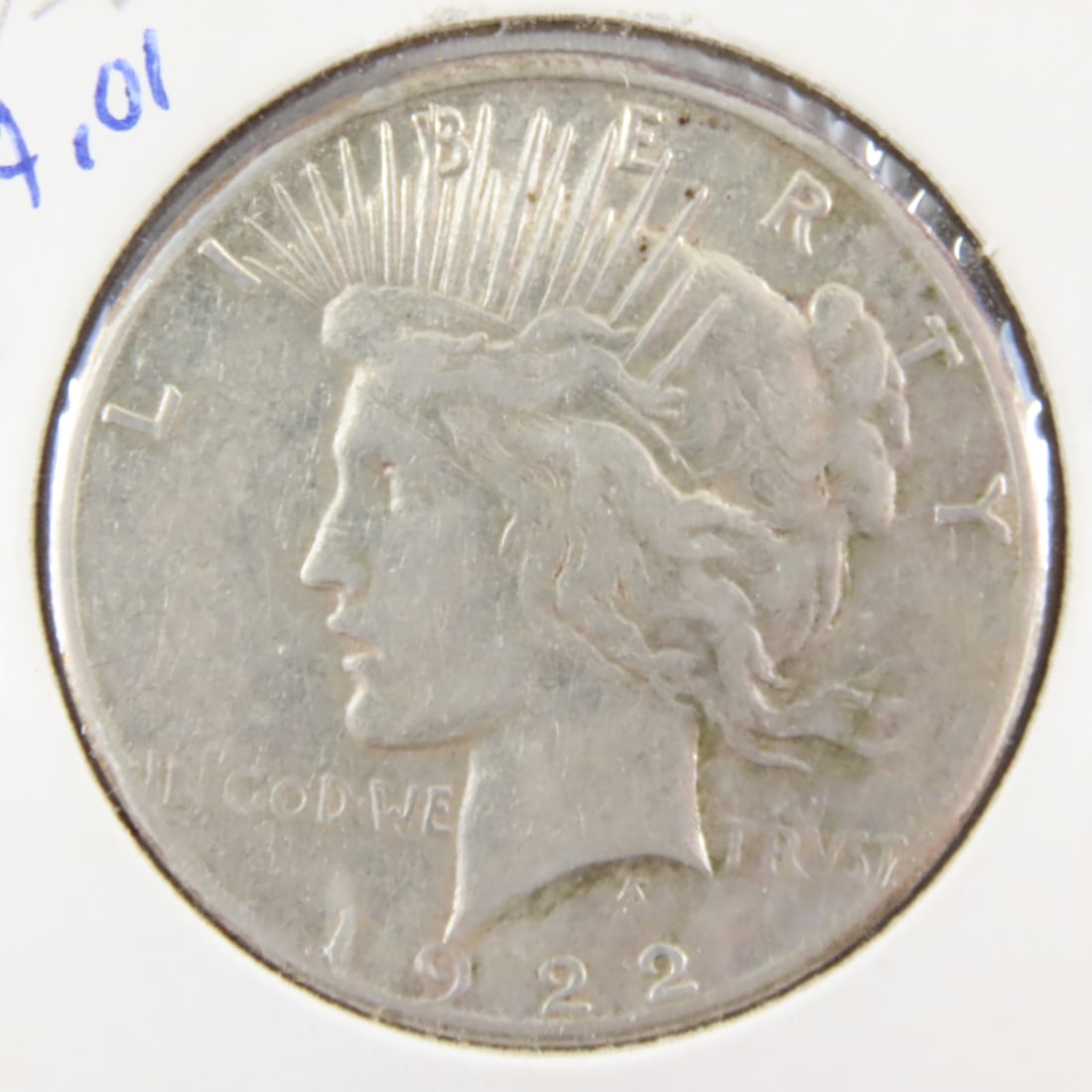 1922 P,D,S Peace Silver Dollars - 7