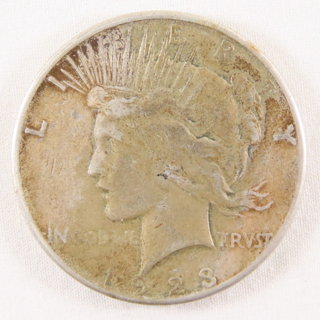 3 1923 S Peace Silver Dollars - 5