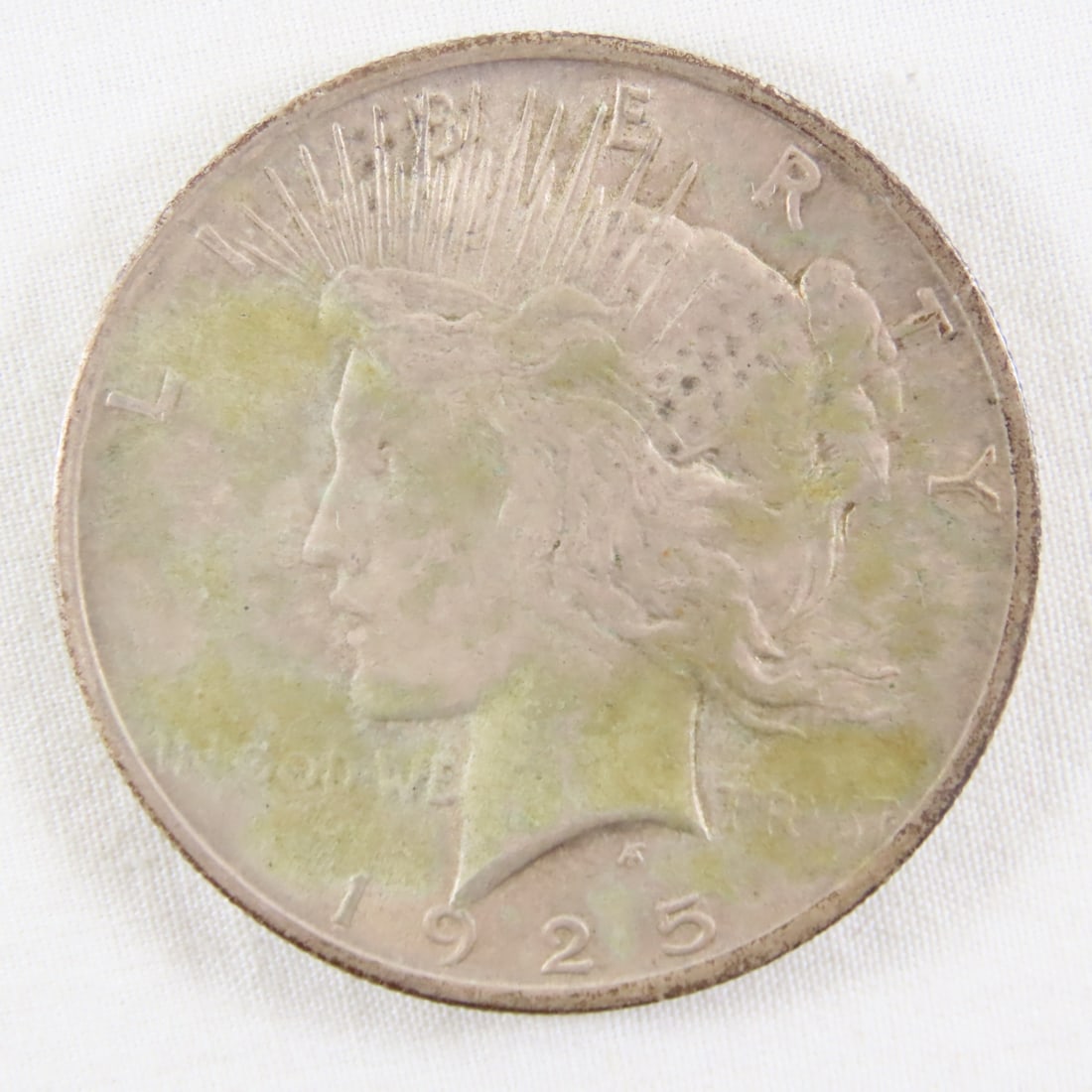 3 1925 Peace Silver Dollars - 3