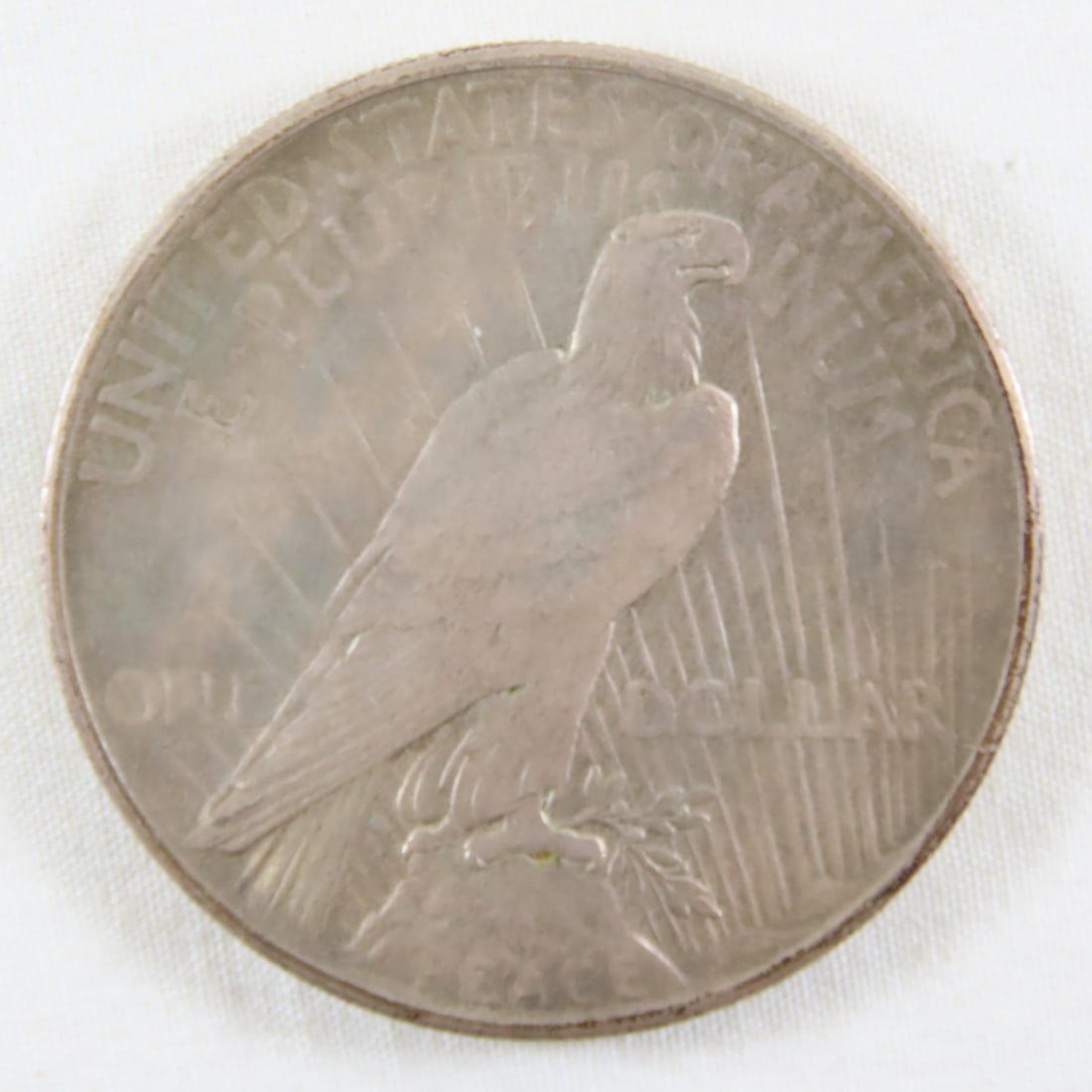 3 1925 Peace Silver Dollars - 6
