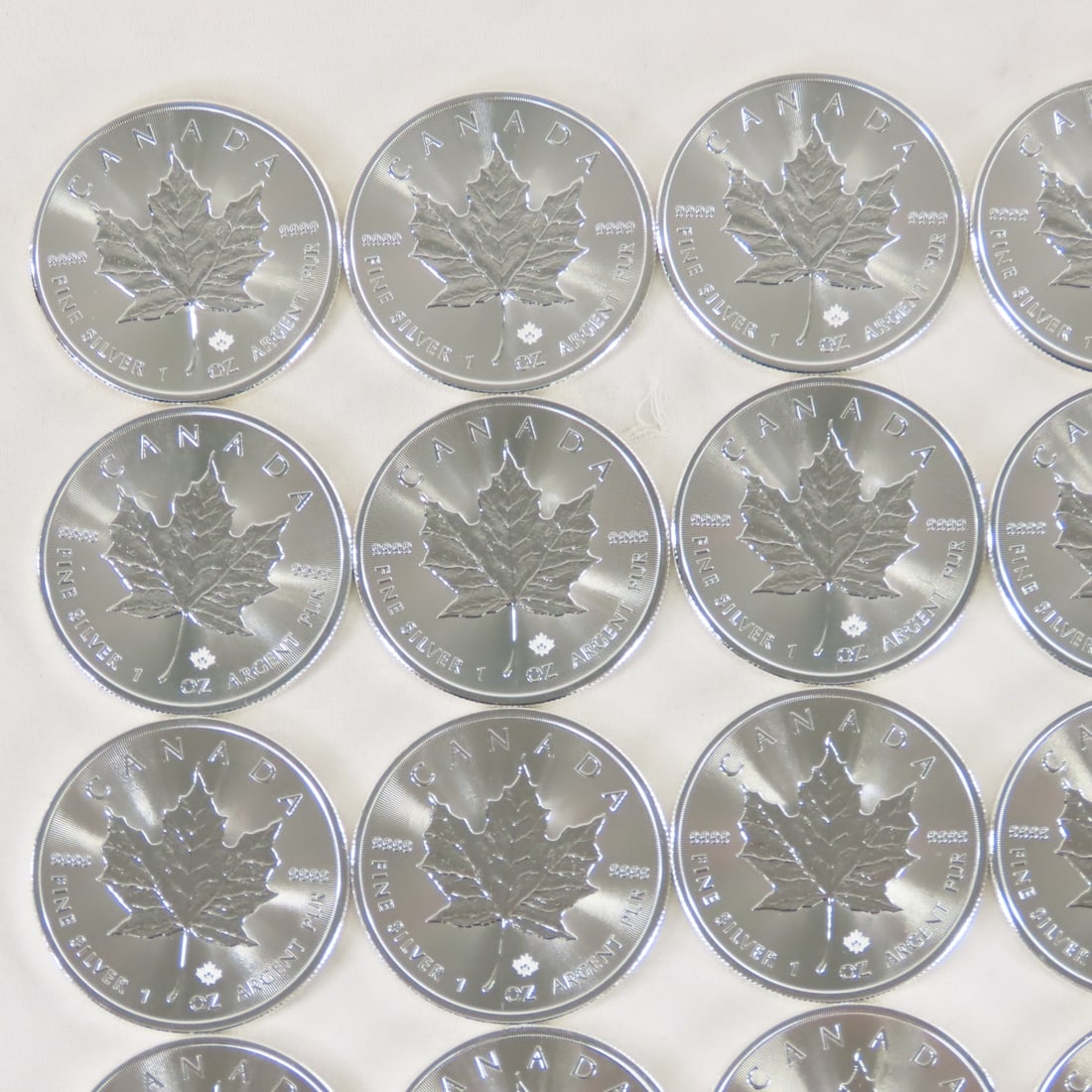 25 2015 1 ozt Canadian $5 .9999 Silver Coins - 7