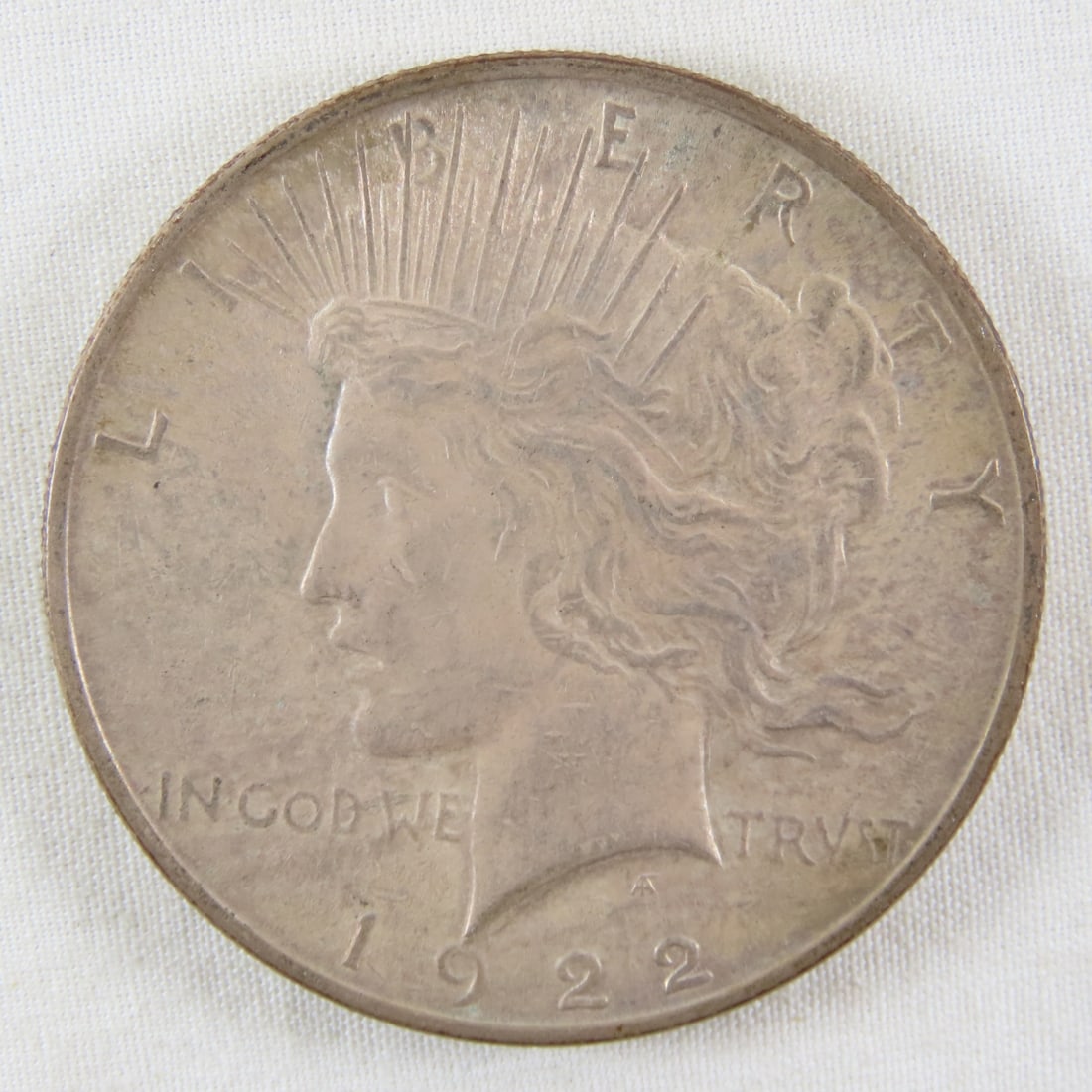 3 1922 Peace Silver Dollars - 7