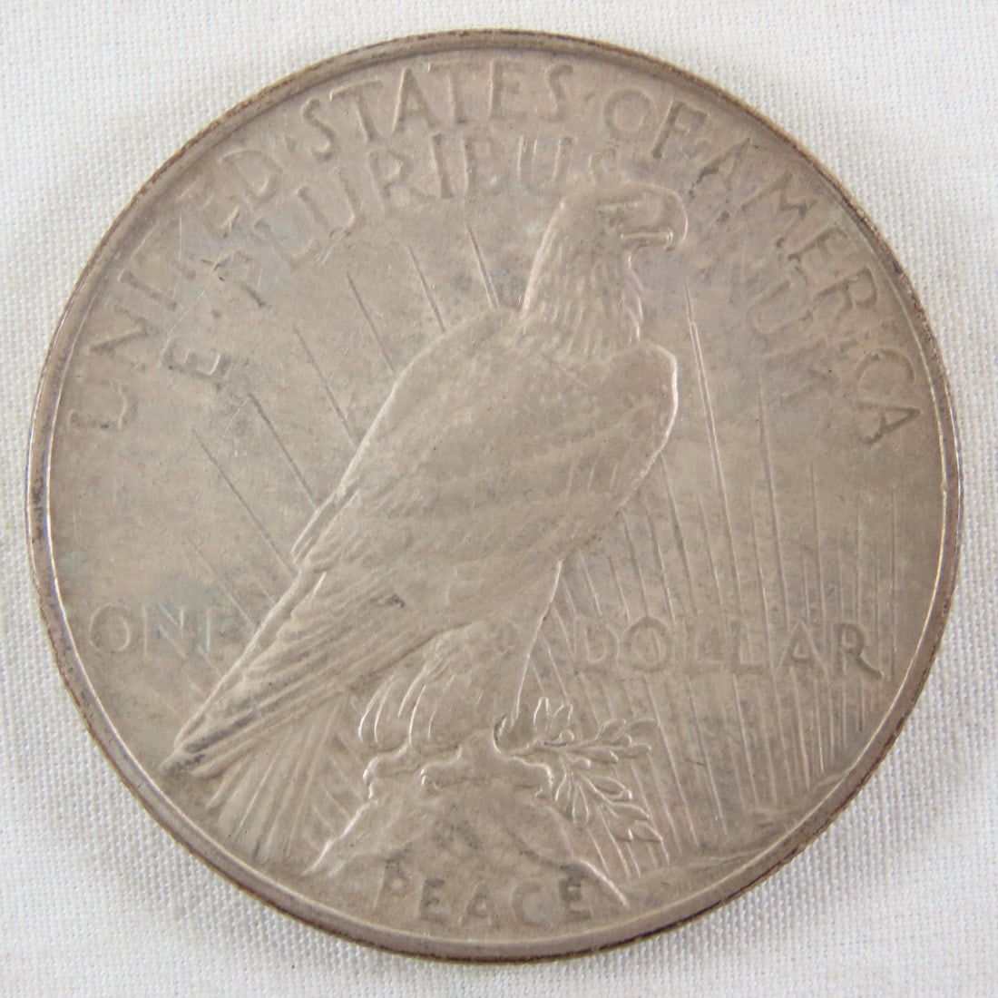 3 1922 Peace Silver Dollars - 8