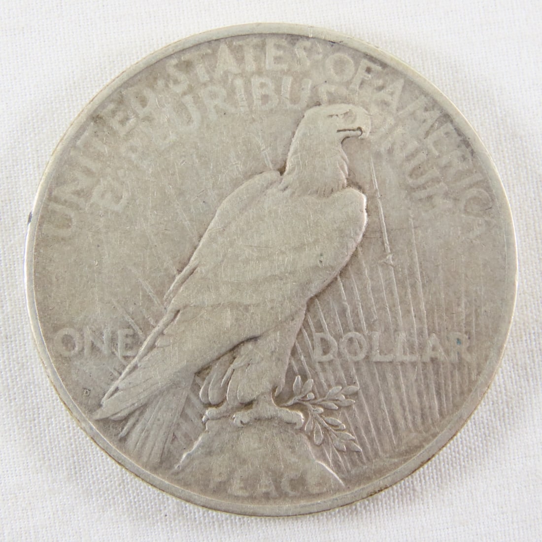 1927 D Peace Silver Dollar - 2