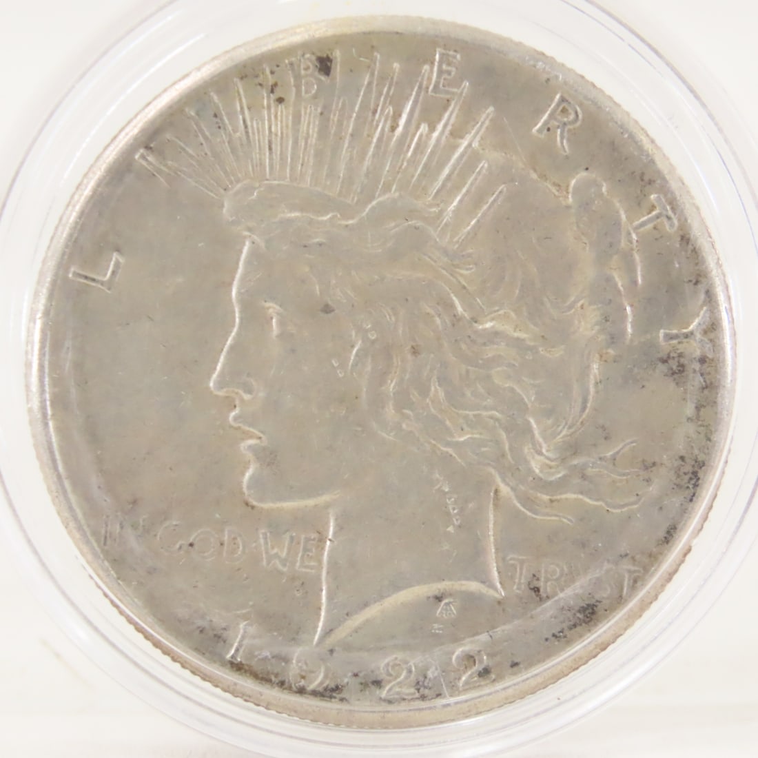 1922 S & 1923 S Peace Silver Dollars - 2