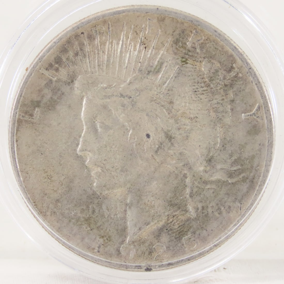 2 1925 Peace Silver Dollars - 4