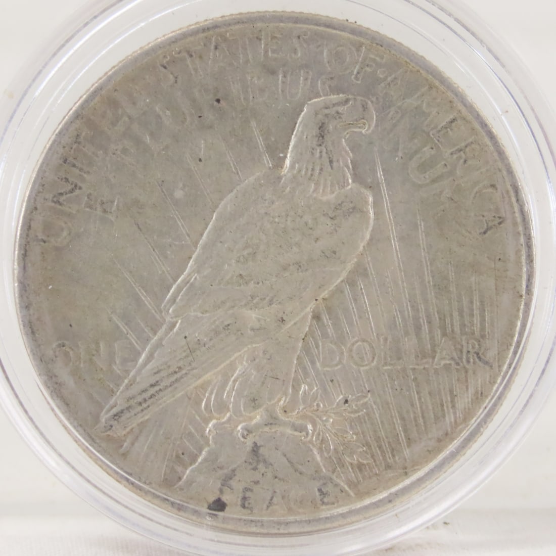 2 1925 Peace Silver Dollars - 5