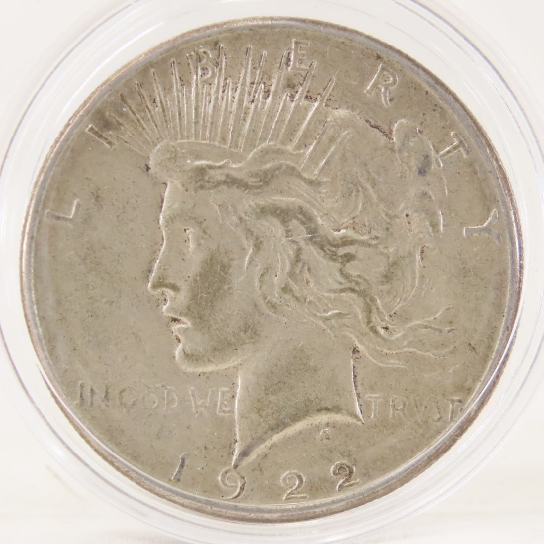 1922 S & 1923 S Peace Silver Dollars - 2