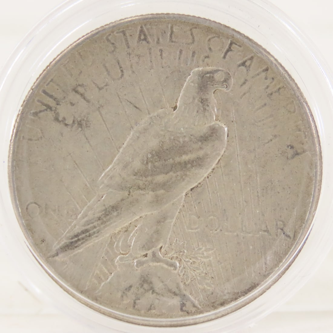 1922 S & 1923 S Peace Silver Dollars - 3