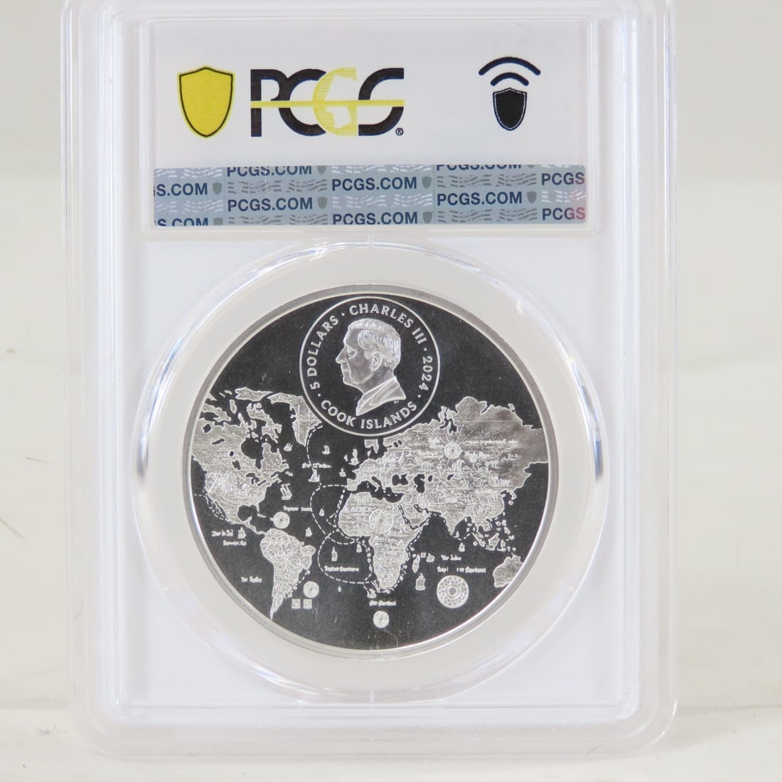 2024 Cook Islands $5 Beauty Of The World PCGS MS70 - 3