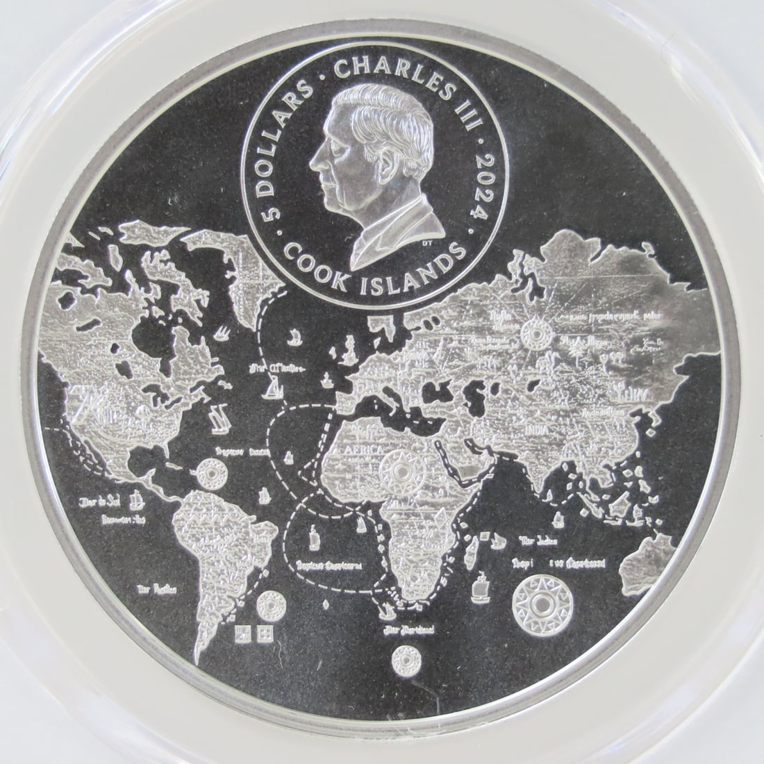 2024 Cook Islands $5 Beauty Of The World PCGS MS70 - 4
