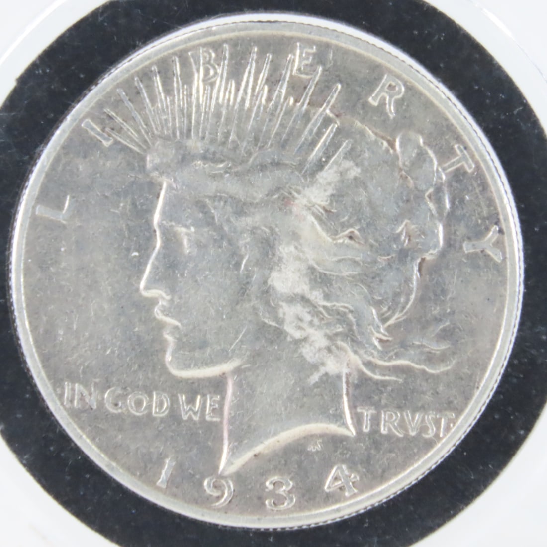 1934 S Peace Silver Dollar - 2