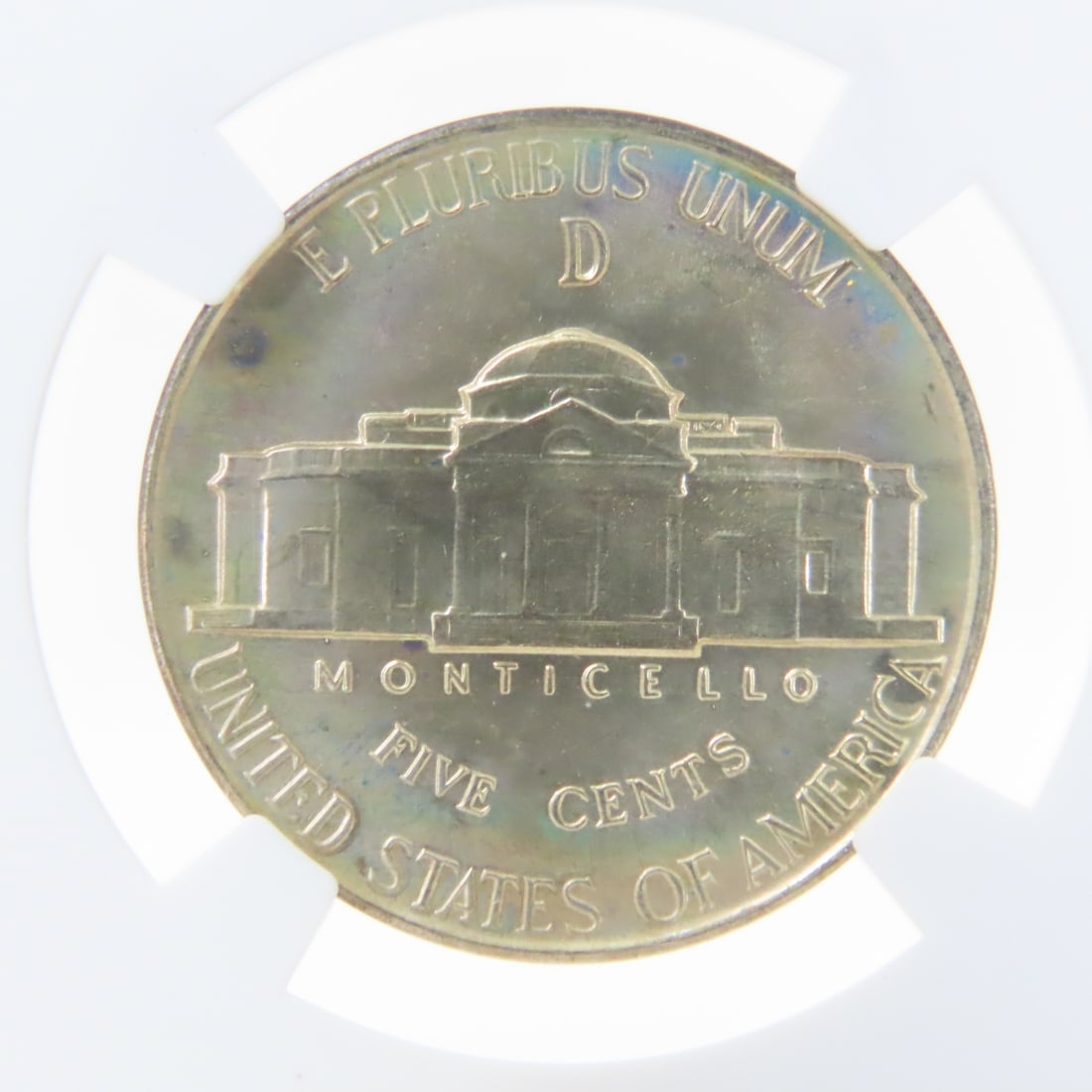 1944 D/D Jefferson War Nickel VP-002 NGC MS 66 - 4