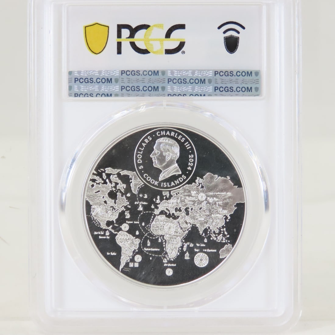 2024 Cook Islands $5 Beauty Of The World PCGS MS70 - 3