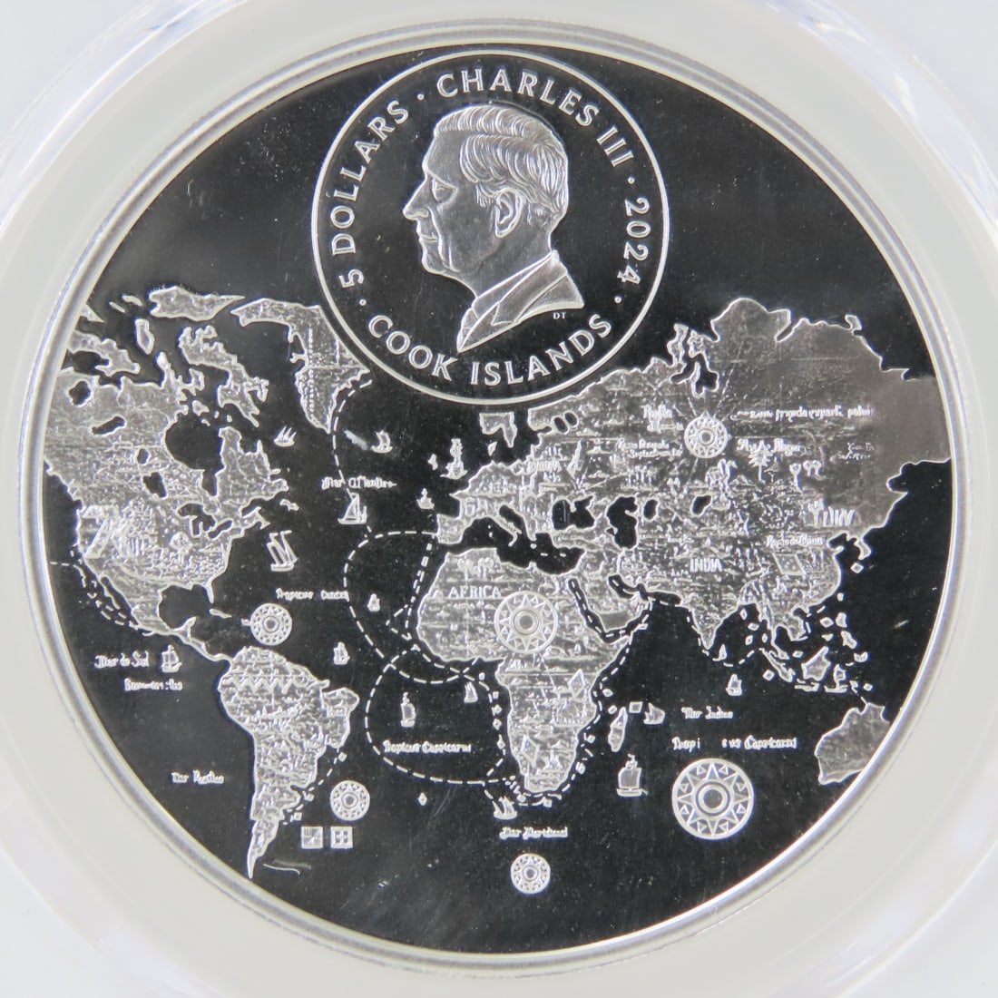 2024 Cook Islands $5 Beauty Of The World PCGS MS70 - 4
