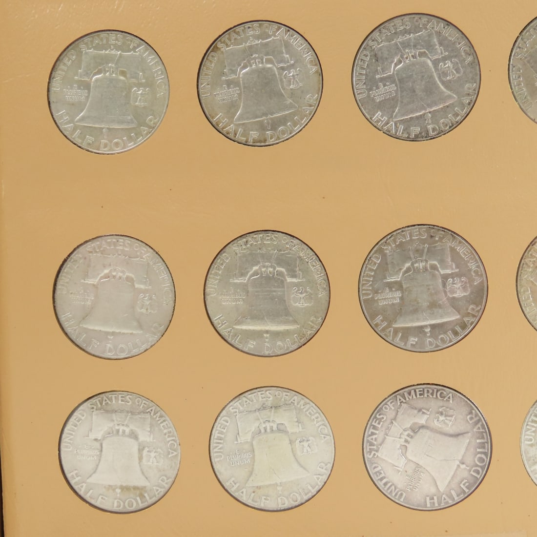Complete Franklin Silver Half Dollar Book - 11