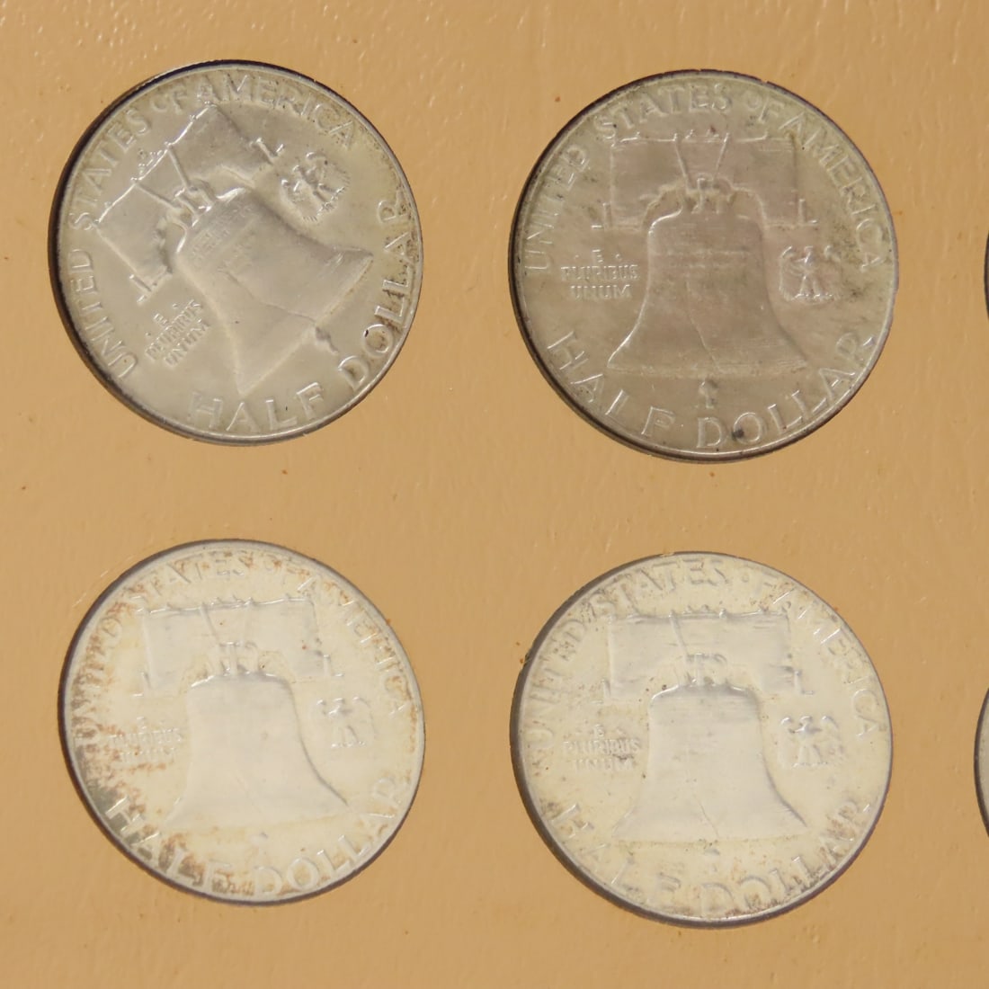Complete Franklin Silver Half Dollar Book - 15
