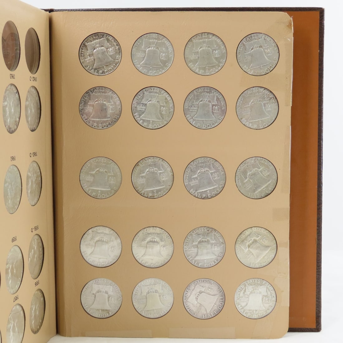 Complete Franklin Silver Half Dollar Book - 3