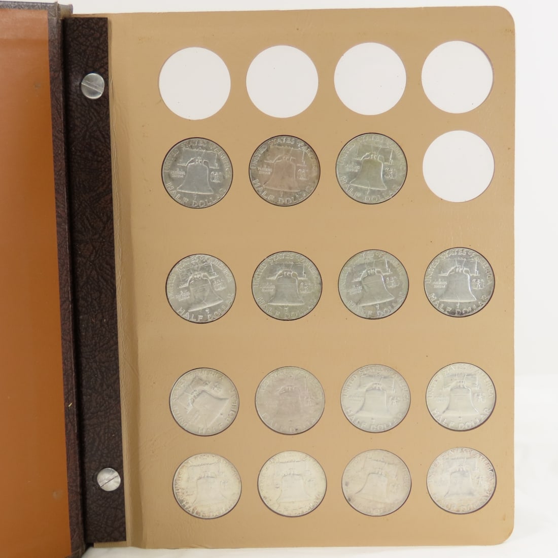 Complete Franklin Silver Half Dollar Book - 5