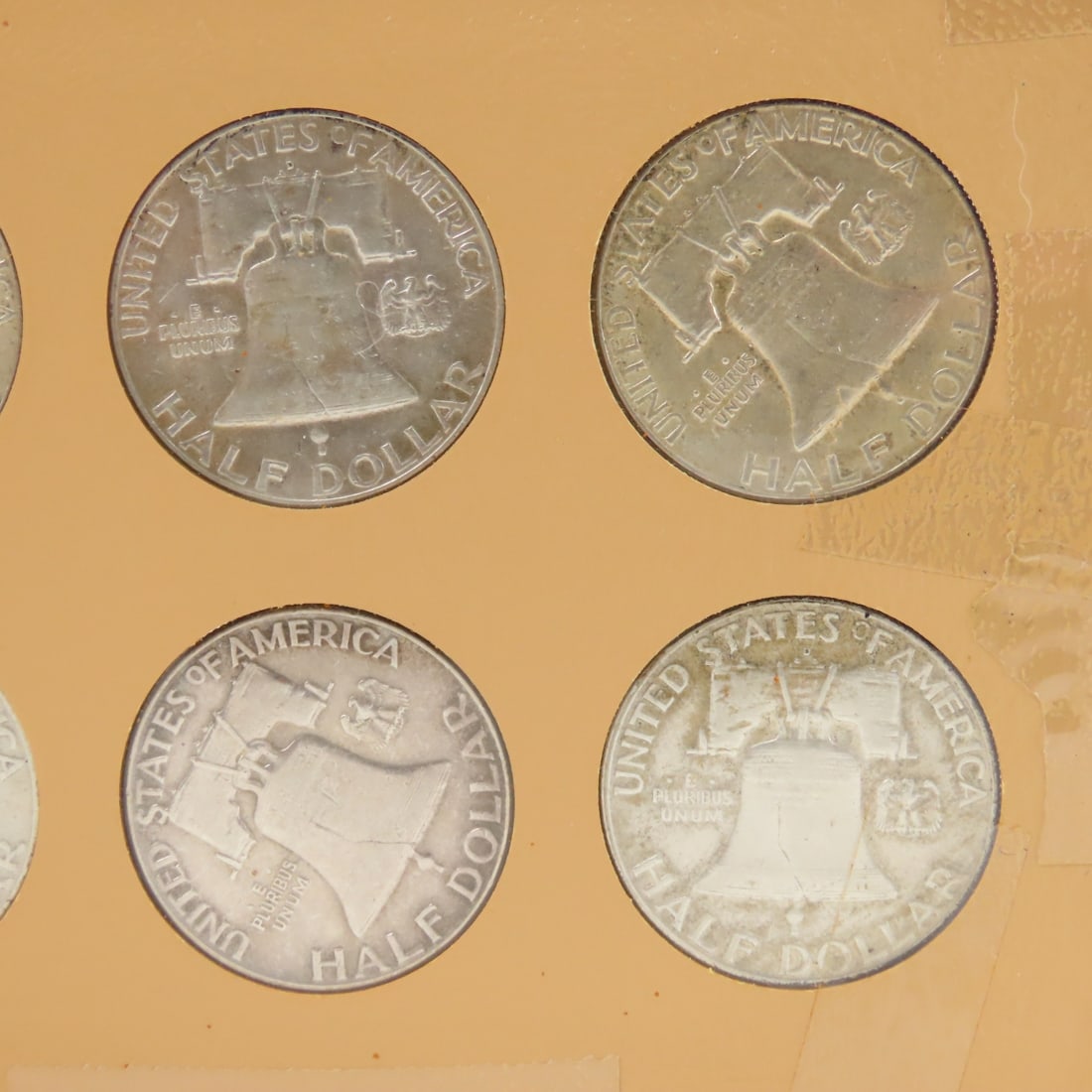 Complete Franklin Silver Half Dollar Book - 9