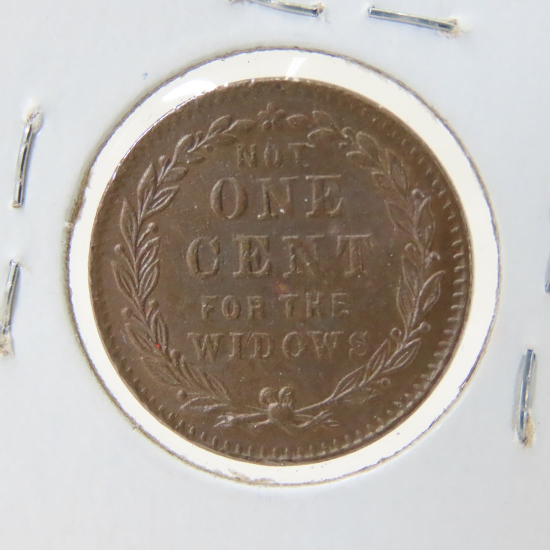 1863 Civil War Patriotic Token Indian Head - 4